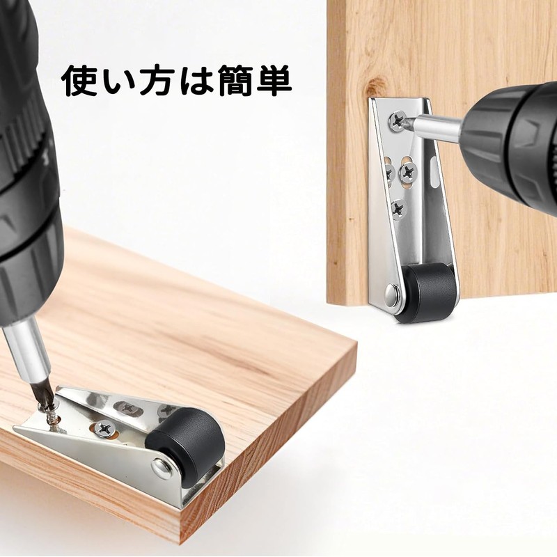 Stoooduo Low Profile Caster Wheels Small Quiet Wheels 0.8" Set