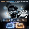 Moman Motorcycle Intercom, H2E Eagle-Like Helmet Headset Communication System with