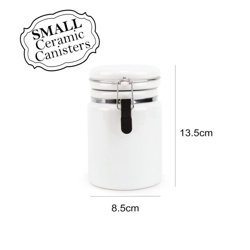 Purely Home Wildflowers Tea Ceramic Storage Canister - Floral Meadow