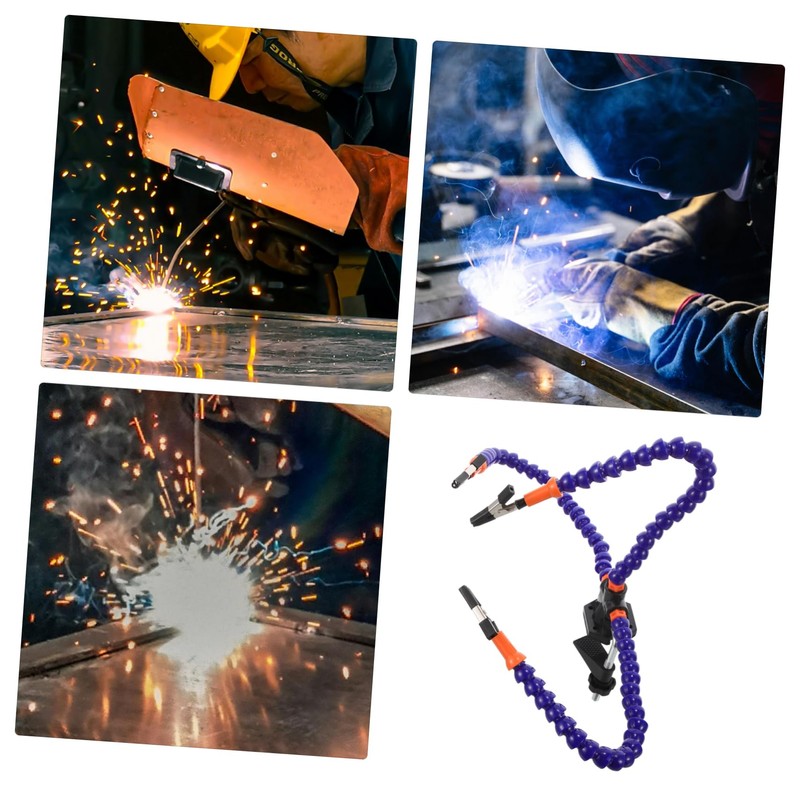 Gadpiparty Flexible Third Hand Tool with Arms for Pcb Repair