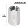 Pretul COPLE-P, Cople acero, cuerda 1/4 NPT, hembra