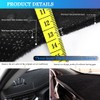 YOFAMO Dashboard Cover Dash Cover Mat Pad Carpet Custom Fit