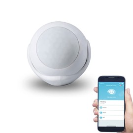Gantch Zigbee PIR Motion Sensor, Human Presence Sensor,Requires Tuya HUB（Smart Home Gateway）, Linking Whole-House Intelligence，360° Detection Security Burglar Alarm Sensor Smart Life APP Control