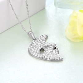 SCZKLAQ Phantom of the Opera Necklace 925 Sterling Silver Phantom of the Opera Gifts Broadway Musical Theater Gifts for Women