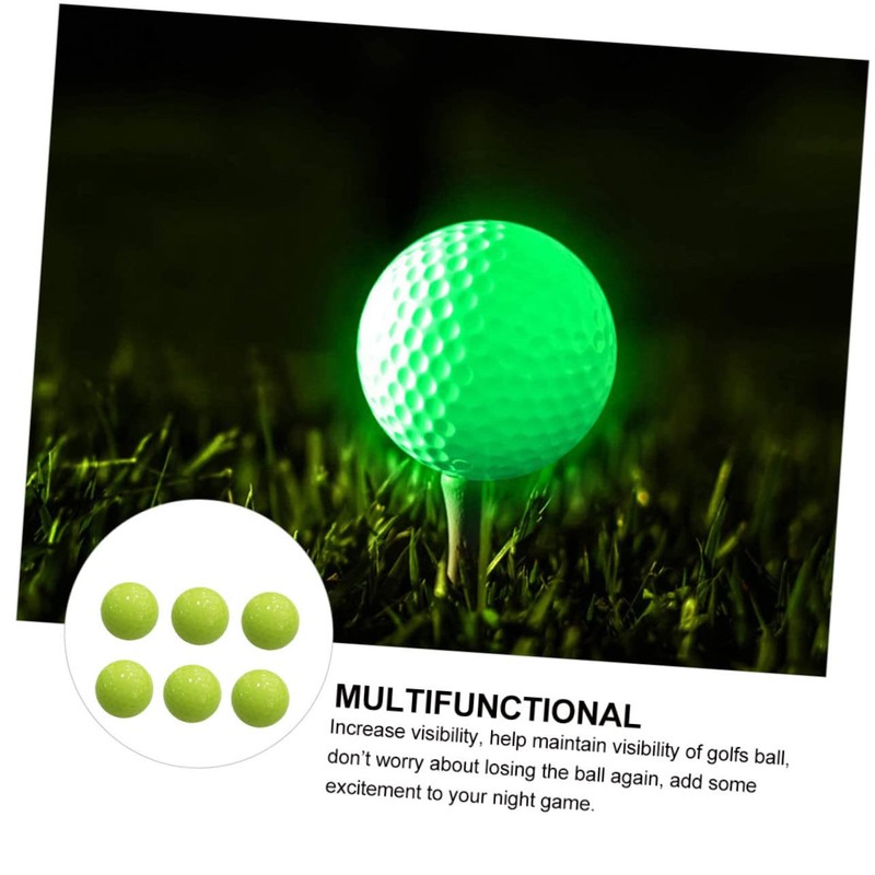 SUPVOX 6pcs Golf Training Balls Bulk Balls Light Absorption for