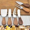 6Pcs Cheese Knife Set,Cheese Knives Cheese Slicer Cheese Cutter Cheese