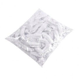 Shower dye disposable vinyl hair cap 23ea