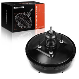 A-Premium Vacuum Power Brake Booster Compatible with Honda Civic 1988-1995, Civic del Sol 1993-1997, CRX 1988-1991, 1.5L 1.6L, Without Master Cylinder