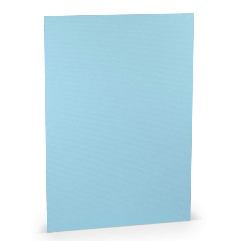 PAPERADO 50 x Letter Paper DIN A4 - Aqua Ribbed