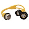 Parkworld 692026 Splitter Marine Shore Power Y Adapter SS2-50P Male