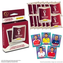 Panini FIFA World Cup Qatar 2022 - Blister Pack of 12 Cases + 1 Free 004286KBF13
