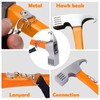 Camping Hammer with Tent Stake Remove, 12 inch Outdoor Multifunction