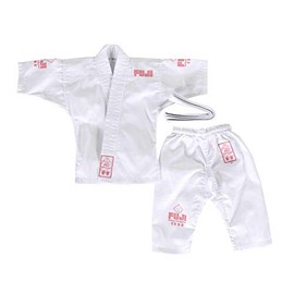 FUJI – Jiu-Jitsu Baby Gi, BJJ Uniform for Babies, Pink and White Baby Gi