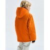 GEMYSE Boy's Waterproof Ski Snow Jacket Hooded Fleece Windproof Winter