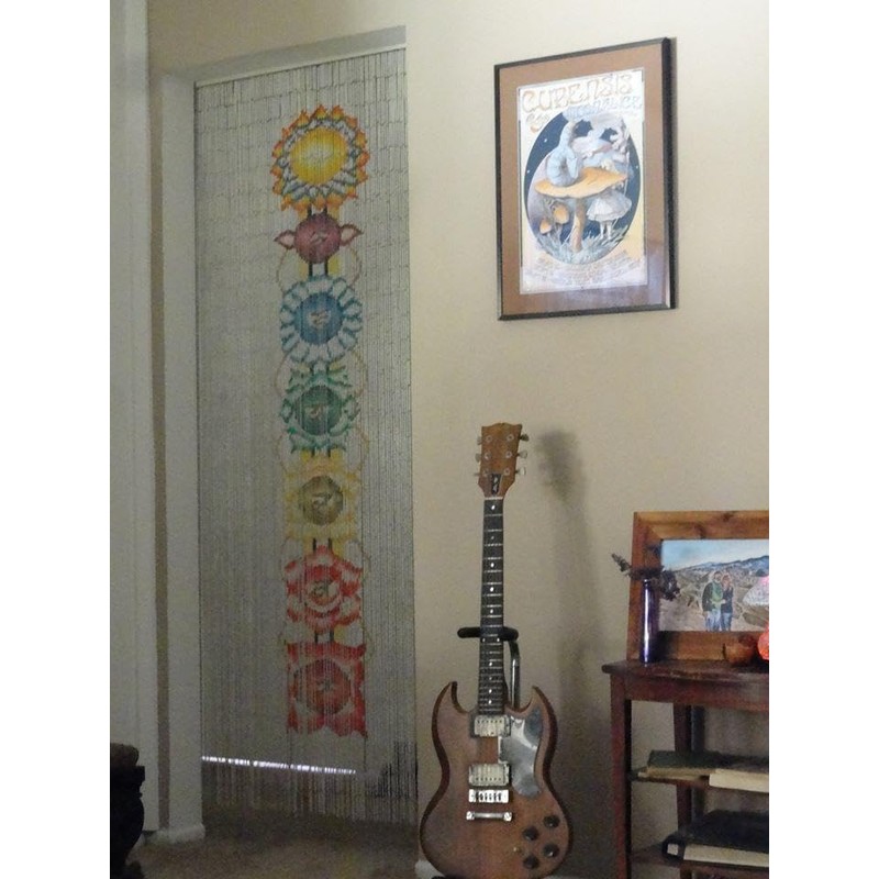 ABeadedCurtain 125 String Chakra Beaded Curtain 38% More Strands Handmade