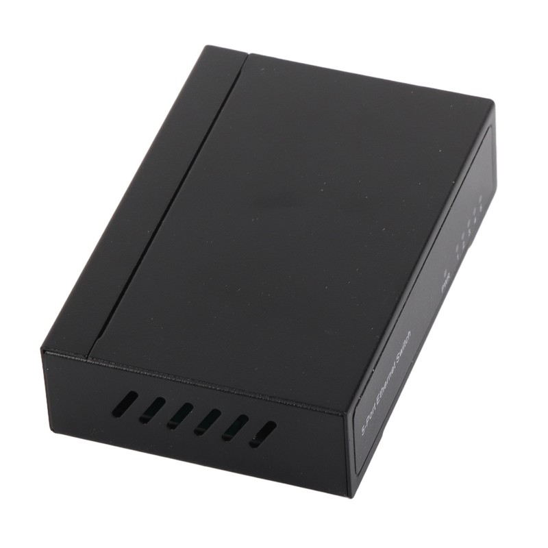 5 Port 10/100Mbps Ethernet Switch Plug and Play Unmanaged Home