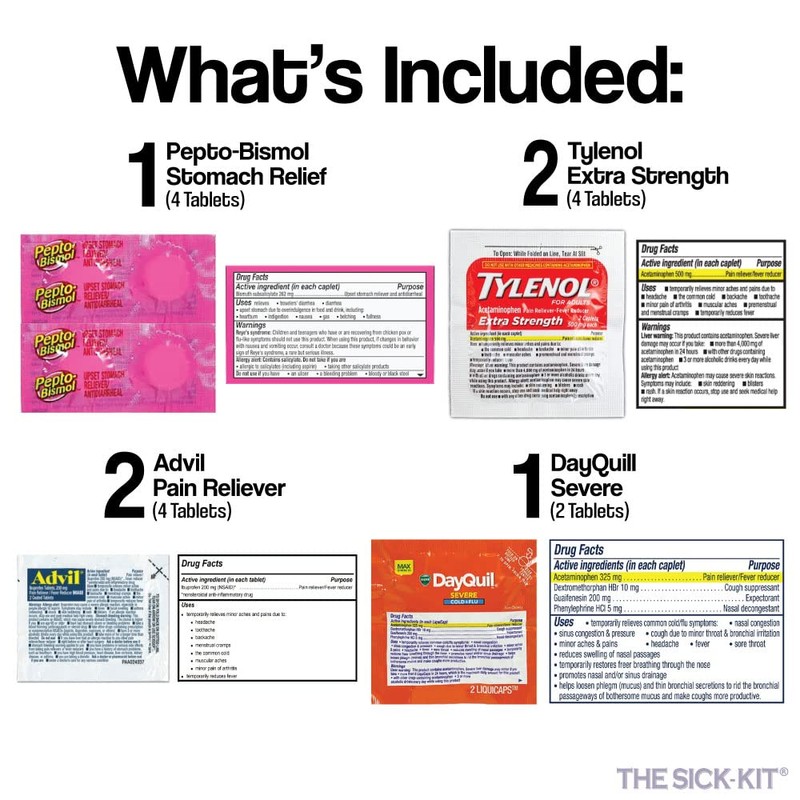 THE SICK-KIT - 15+ Feel Better Essentials for Cold, Flu,