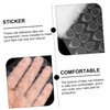 Ipetboom Nail Sticker Tabs 50 Sheets Press on Nail Glue
