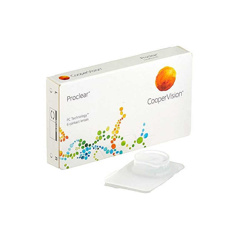 Proclear Spheric Monatslinsen weich, 6 Stück / BC 8.6 mm