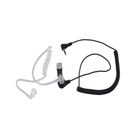 Security Headset Headphones Sound Tube Mic for Icom Motorola with 3.5 mm Jack