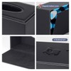ArcaGuru Tissue Box Cover, Leather Tissue Box Holder, Stylish Tissue