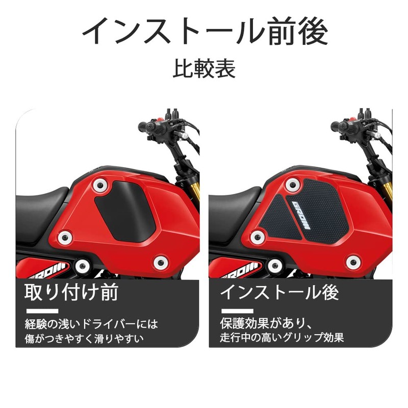 GROM Tank Pad Honda GROM MSX125 2021-2023 GROM MSX125 Grom