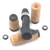 zalati Fishing Rod Handle Kit Cork Split Grip with Tackle