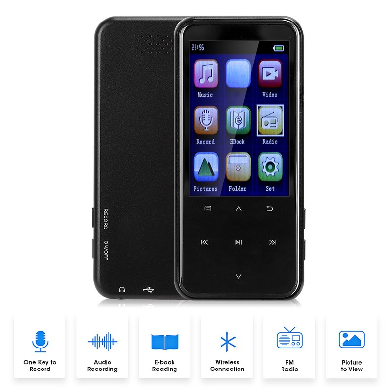 MultiFunction Music Player MP3 Player MP4 Media FM Radio Recorder