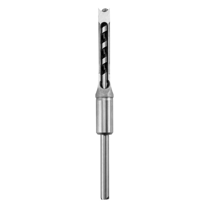 QWORK Square Hole Drill Bit, Woodworking Mortice Chisel 1/2 Inch
