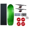 Moose Old School 80's Skateboard Complete 33" Green with Hollow