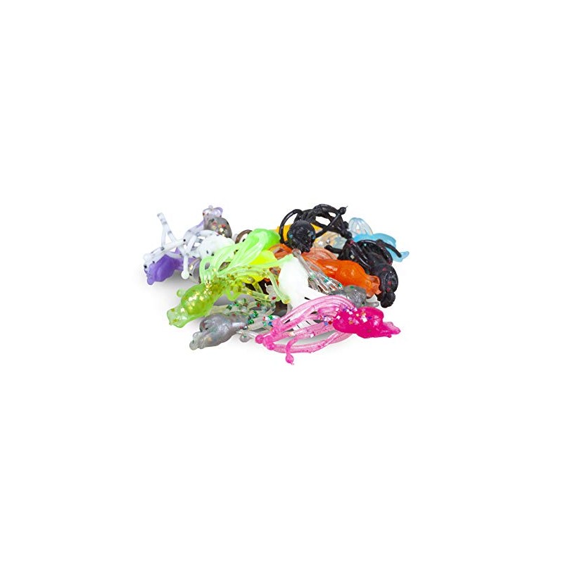 Iron Trout Moby Softbaits Rubber Bands for Trout (Pack of