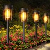 Solar Lights Outdoor 2 Pack, Bright Solar Pathway Lights IP65