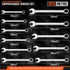 HORUSDY 22-Piece Wrench Set | Metric & SAE Combination Wrench