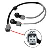 YCUPONE 2Pcs Knock Sensor and Harness Kit 89615-06010 Compatible with