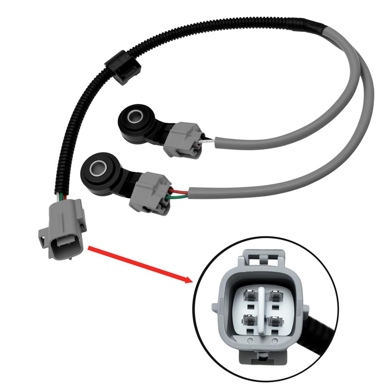 YCUPONE 2Pcs Knock Sensor and Harness Kit 89615-06010 Compatible with