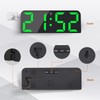 Koolertron Digital Wall Clock, Large Display, LED Clock with Remote