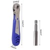 Right Angle Magnetic Screwdriver, Mini Ratchet Wrench with 20 Screwdriver