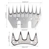 MUYIRTED Sheep Clippers Shearing Combs, Sheep Shears Electric Clippers Blade,