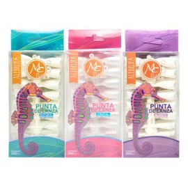 Pack 3 Tips Punta De Lanza (600 Pzs), Elige Color , Mc Nails