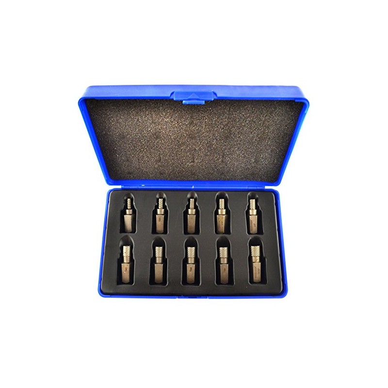 1/2" Screw Stud Extractor Remover Set Reverse Thread Easy Out