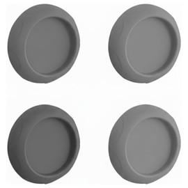 Set of 4 Baby Gate Pet Tension Wallsaver Baby Anti Slip Pads Kitchen Stair Guards Prevent Getting In(Grey)