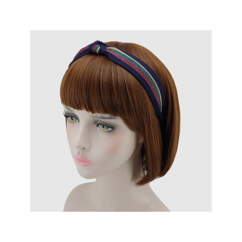 Lala 라라 트윙클 매듭 헤어밴드-네이비(LALAH202N) LALA Twinkle Knot Hairband -