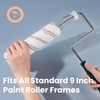 Paint Roller Sleeve 9 Inch (230MM), Microfiber Paint Roller Cover,