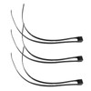 3Pcs Nylon Cable Tie Wire Zip Self Locking with Pull