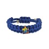 Autism Awareness Paracord Adjustable Survival Bracelet with Puzzle Piece Charm