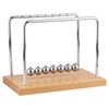 Smilesorg Newton's Cradle Balance Balls Fascinating Physics Gadget for Home