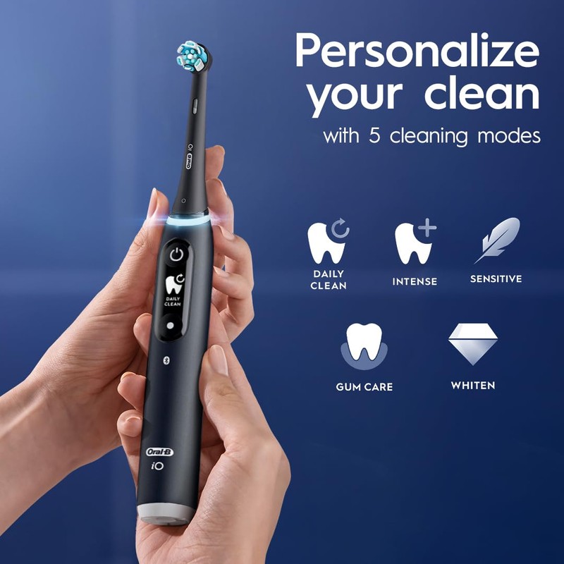 Oral-B iO Series 6 Rechargeable Electric Toothbrush with Visible Pressure