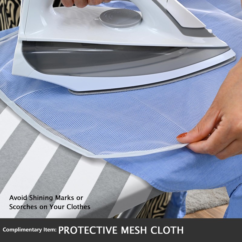 SheeChung Over The Door Ironing Board Cover 14x42 Inch,Thick Iron