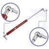 X AUTOHAUX 2 Pcs 15inch 67lb/298N Red Lift Supports Struts