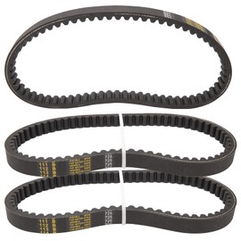 Go Kart Drive Belt 725, 30 Series Torque Converter Belt Compatible with Hammerhead 80T TrailMaster Mid XRX Mud Head Go Kart 6.5HP Engine 3 Pcs